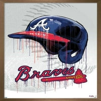 Atlanta Braves - Drip sisak fali poszter, 14.725 22.375