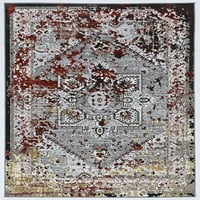 Linon Otthon D ons cor Elixir area szőnyeg gyűjtemény, szürke és krém, 5' 7'6