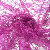 Valentina Textil Inc Raschel csipke szövet 60 széles Poliészter francia Virágos az udvaron