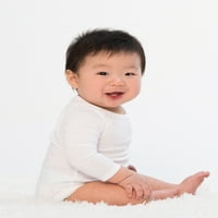 Little Star Baby Unise 4PK Hosszú ujjú body, méretű újszülött-hónapok