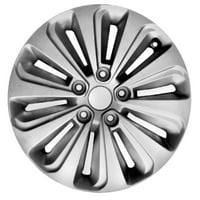 Kai 6. Felújított OEM alumínium ötvözet kerék, minden festett közepes ezüst metál, illik-Hyundai Sonata Hybrid