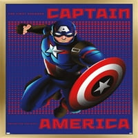 Marvel alakja egy hős - Amerika Kapitány fal poszter, 14.725 22.375