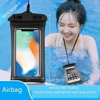 [2-Pack] víz alatti úszó mobiltelefon száraz táska univerzális IP vízálló tok telefon tok tartó, zsinórral iPhone Pro