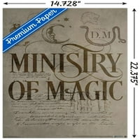 A varázsvilág: Harry Potter - A Mágiaügyi Minisztérium Falplakátja, 14.725 22.375