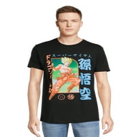 Dragon Ball Z férfi és nagy férfi grafikus póló, S-3XL méretű