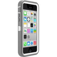 OtterBo Defender sorozat Apple iPhone 5c-védőburkolat mobiltelefonhoz-polikarbonát, gumi-fehér, gunmetal szürke