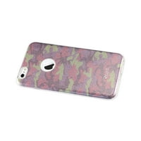 Iphone Plus 6s Plus Shine Glitter Shimmer Camouflage hibrid tok álcázó lila színben