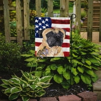 Amerikai zászló Masztiff kerti zászlóval
