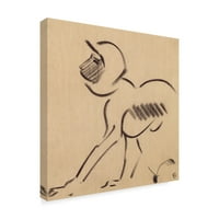 Védjegy képzőművészet 'guggoló majom' vászon művészet Henri Gaudier-Brzeska